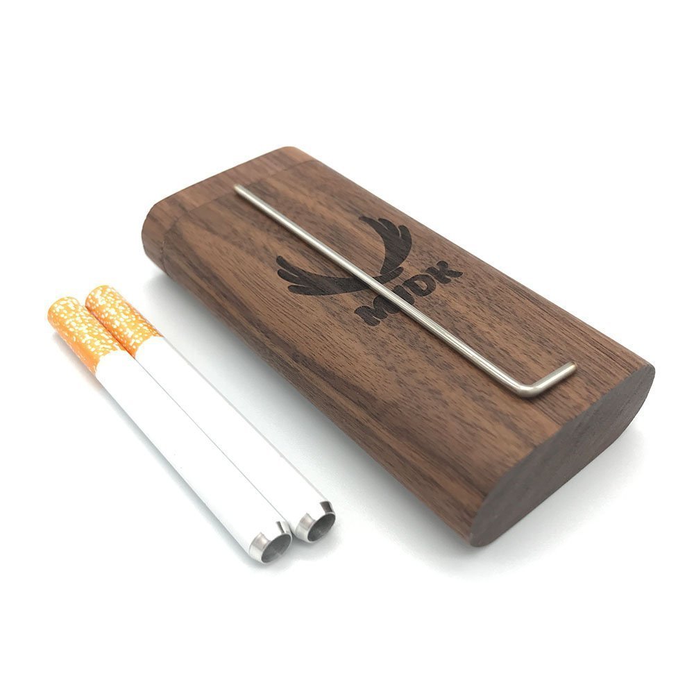 walnut wood dugout with one hitter